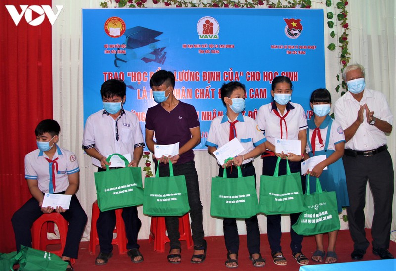 soc trang ho tro, giup do nan nhan chat doc da cam/dioxin hinh 1