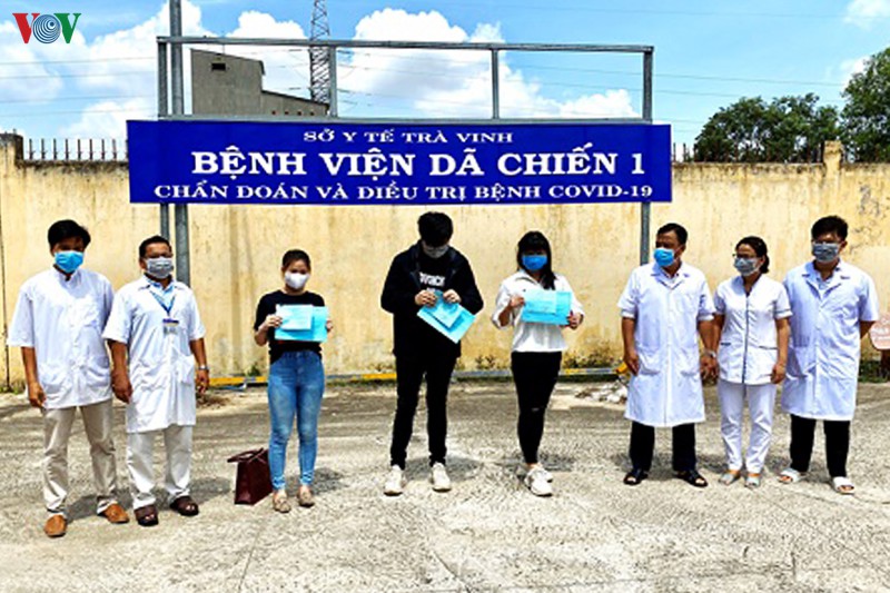 3 benh nhan nhiem covid-19 dieu tri tai tra vinh da ra vien hinh 1