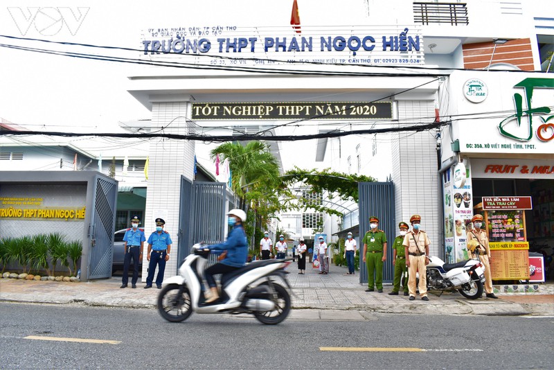 cac diem thi dam bao chong dich, thi sinh tu tin thi tot nghiep hinh 7