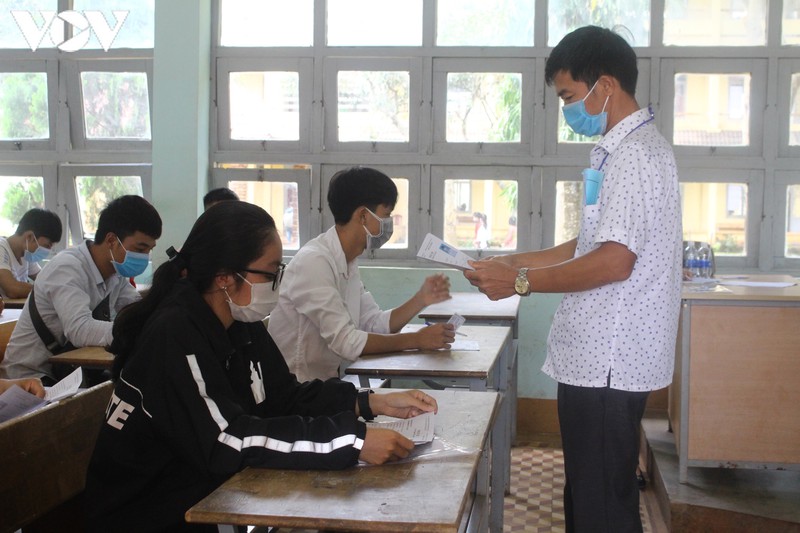 cac diem thi dam bao chong dich, thi sinh tu tin thi tot nghiep hinh 5