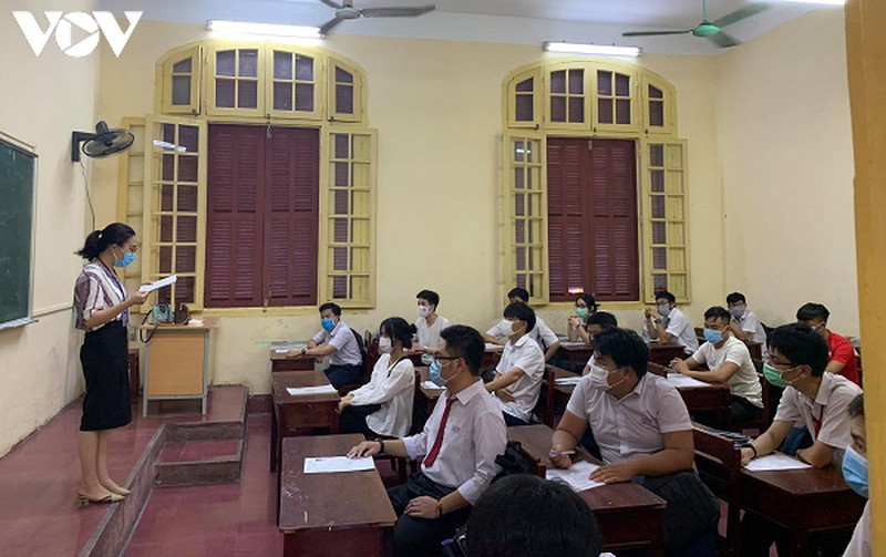 cac diem thi dam bao chong dich, thi sinh tu tin thi tot nghiep hinh 3