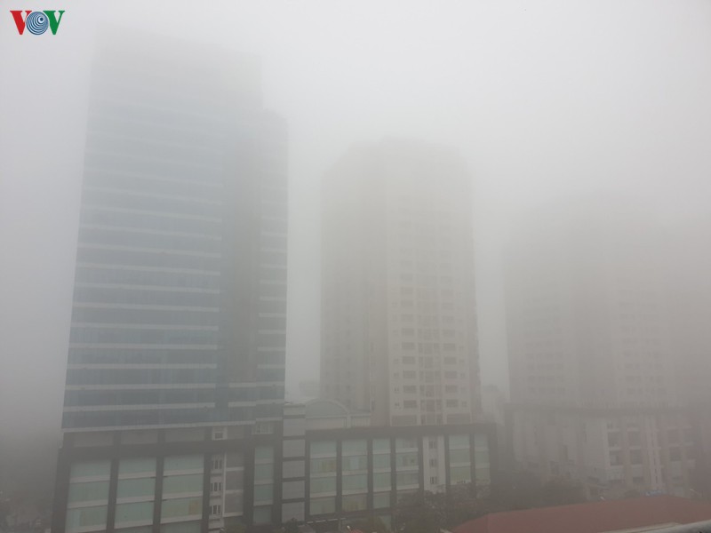 anh: ha noi lai chim trong suong mu day dac hinh 4