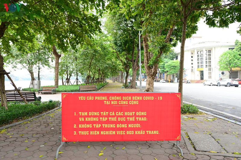 cong an ha noi dap xe di nhac nho, tuyen truyen chong dich covid-19 hinh 11