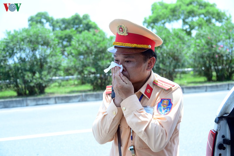 hang loat phuong tien chay qua toc do, coi noi thung xe o thai nguyen hinh 8