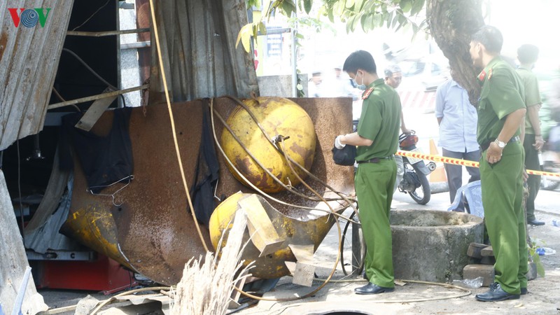 no binh khi nen, chu tiem va vo xe o binh duong tu vong hinh 2