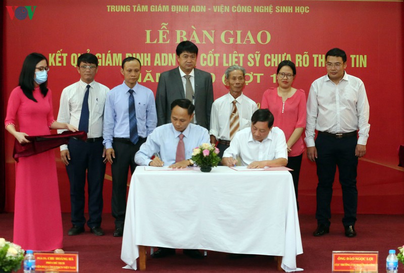 ban giao gan 670 mau giam dinh adn hai cot liet sy chua ro thong tin hinh 2