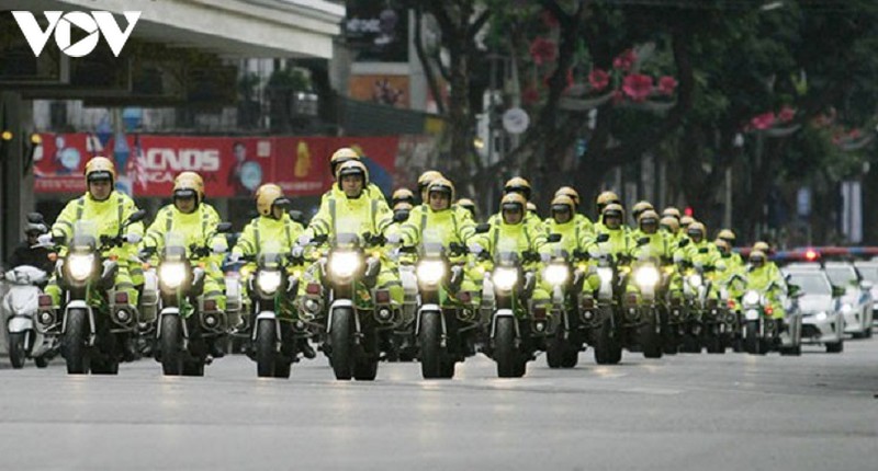 ha noi cam duong phuc vu le quoc tang tong bi thu le kha phieu hinh 1