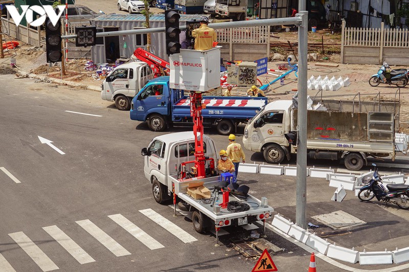 cau vuot nguyen van huyen, ha noi chuan bi "can dich" hinh 4