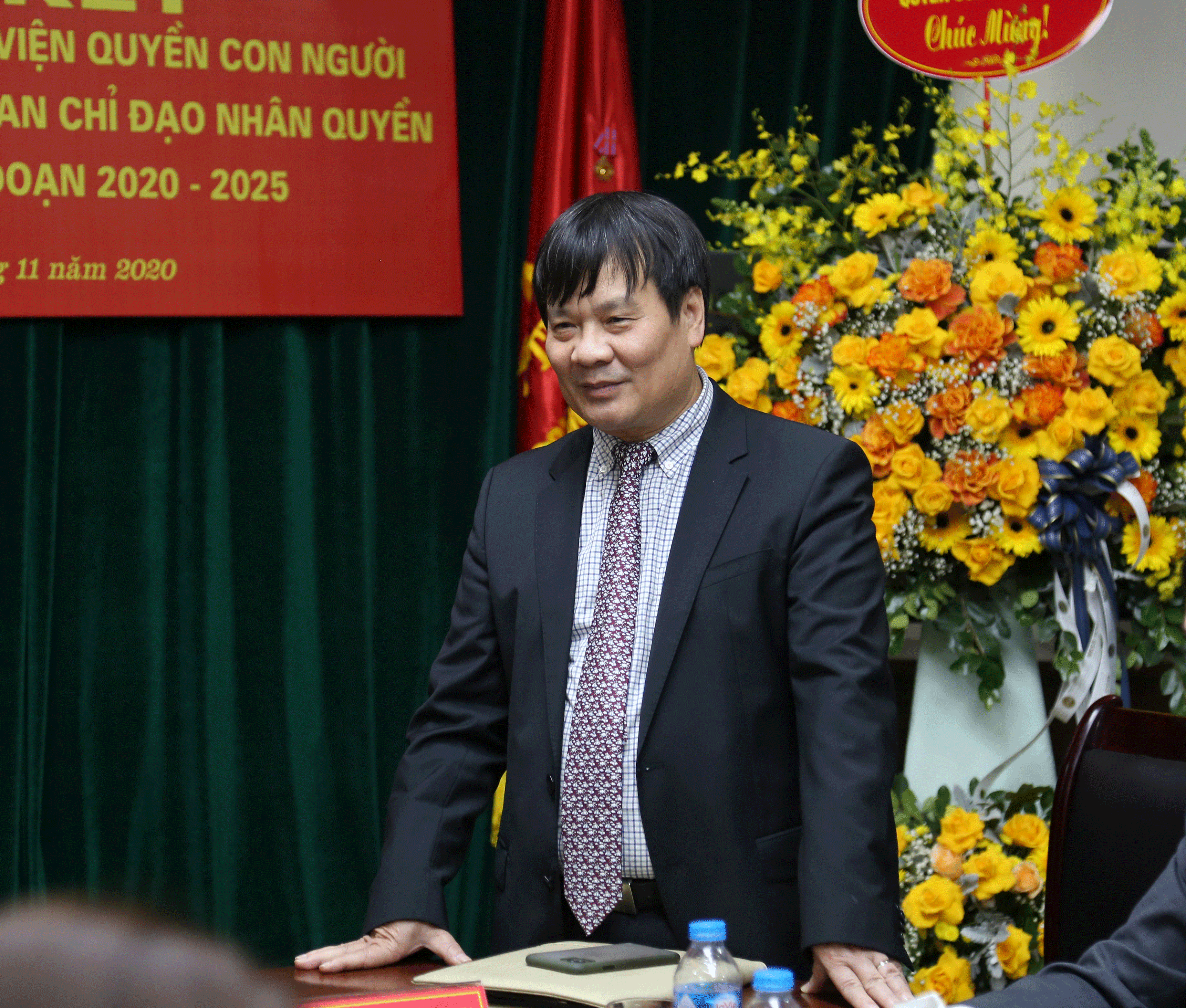 Ông Nguyễn Thanh Sơn, Chánh Văn phòng Thường trực về Nhân quyền.