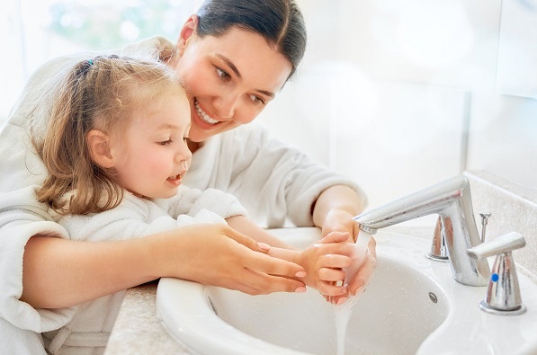 Thói quen bảo vệ trẻ trước các bệnh truyền nhiễm