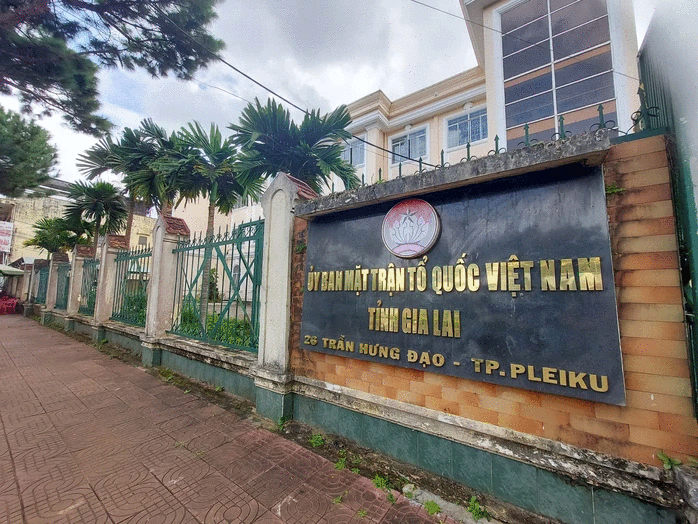 Trụ sở Ủy ban MTTQ Việt Nam tỉnh Gia Lai.