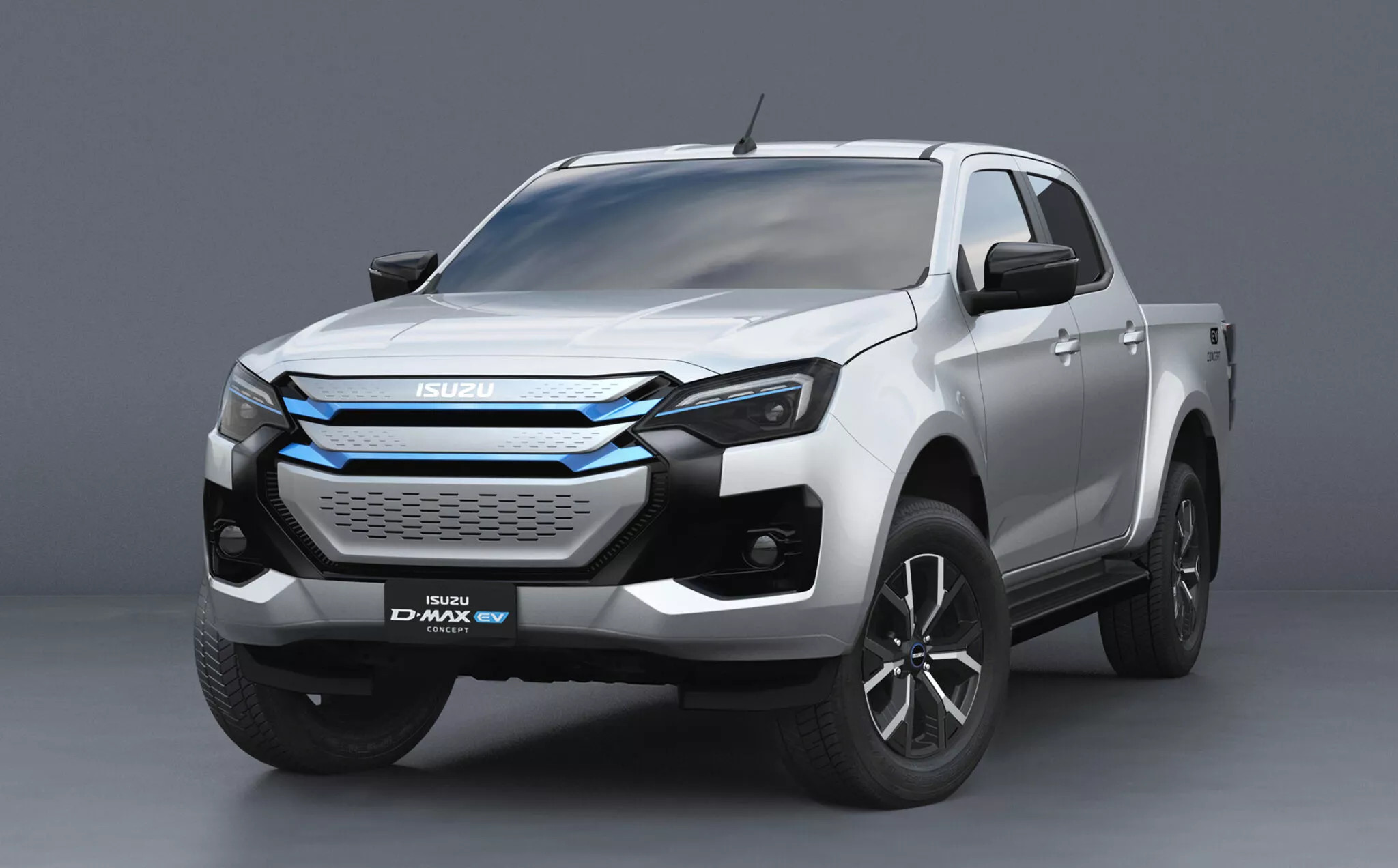 Isuzu D-Max Concept phiên bản chạy điện hoàn toàn chuẩn bị ra mắt