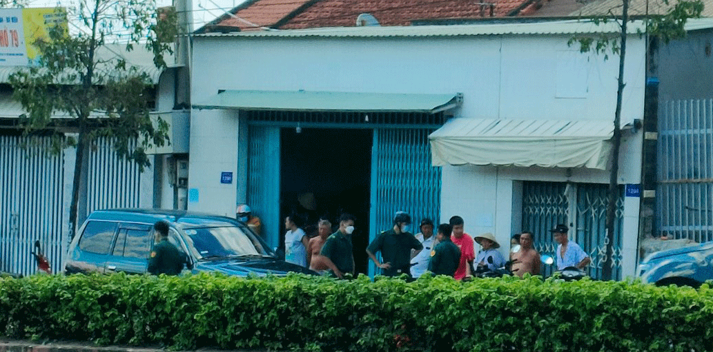 Công an đang điều tra vụ việc (Ảnh: D.C)