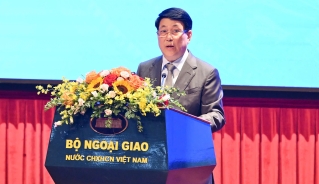 Chủ tịch nước Lương Cường phát biểu chỉ đạo Hội thảo khoa học quốc tế
