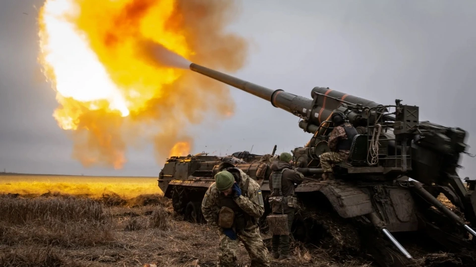 Ukraine na phao ve phia cong su Nga, linh Ukraine, phao Ukraine, hoa luc Ukraine -ny times.jpg