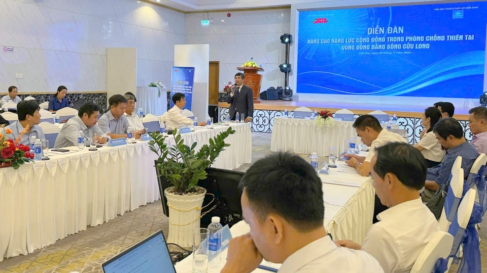 Diễn đàn đánh giá tổng quan thiên tai vùng ĐBSCL, định hướng giải pháp phòng, chống.jpg