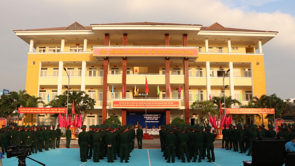Lễ ra quân huấn luyện năm 2025 tại Cục Chính trị, Quân khu 5.jpg
