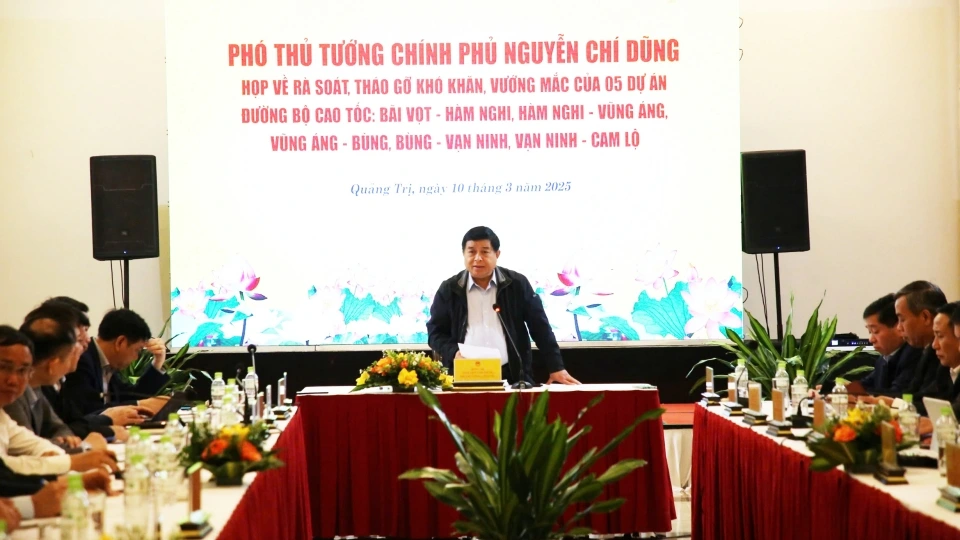 Phó Thủ tướng Nguyễn Chí Dũng phát biểu chỉ đạo tại buổi làm việc.jpg
