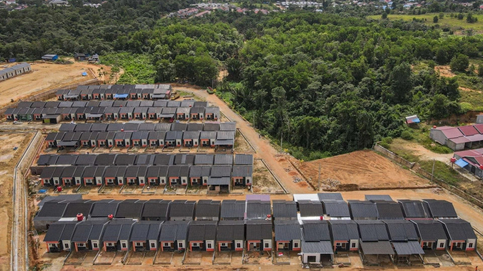 Một khu vực xây dựng nhà ở xã hội cho người dân ở đông nam Sulawesi ( Indonesia) _ Nguồn Jakarta Post.jpg