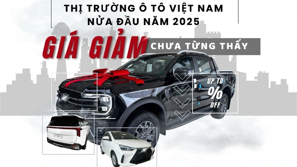 Thị trường ô tô Việt Nam nửa đầu năm 2025 Giá giảm chưa từng thấy-AV.jpg