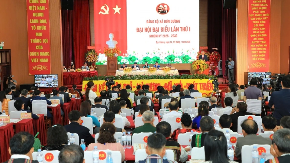 Toan bo 124 xa, phuong, dac khu cua Lam Dong da hoan thanh to chuc DH Dang 1.jpg