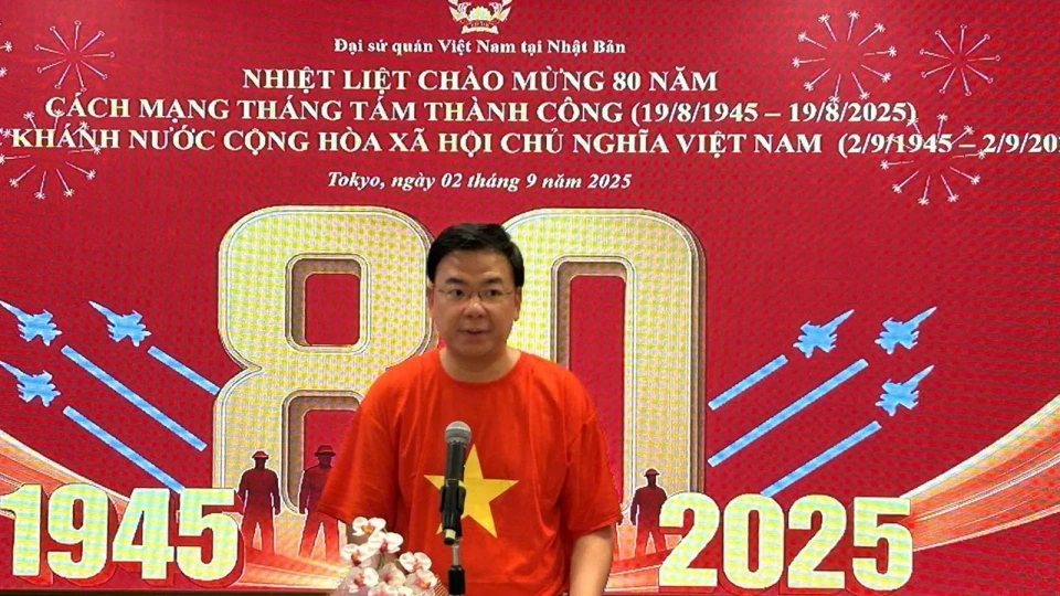 dai su Viet Nam tai Nhat Ban, Pham Quang Hieu, ky niem Quoc khanh Viet Nam -vov.jpg