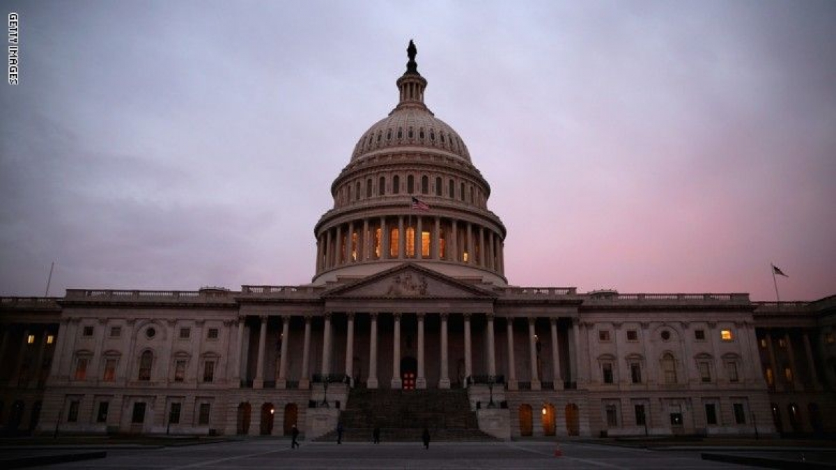 Trụ sở Quốc hội Mỹ. Ảnh: Getty.