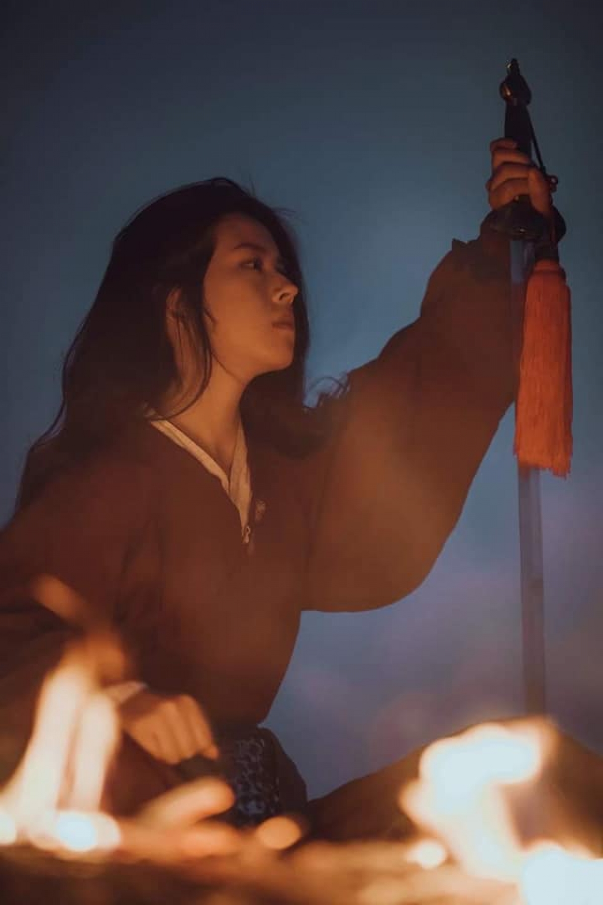 Có người cho rằng thần thái của cô trong những đoạn cắt còn vượt trội hơn "Thần tiên tỷ tỷ". 