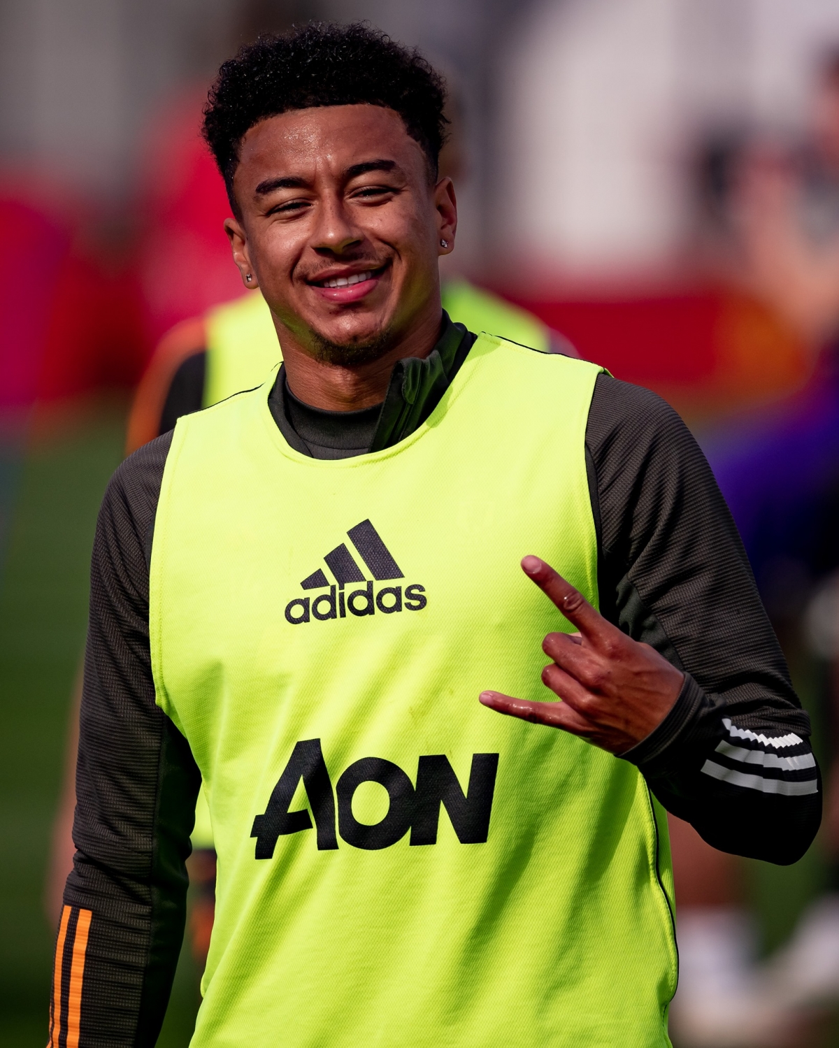 Bất chấp những tin đồn chuyển nhượng, Jesse Lingard vẫn đang vui vẻ ở MU.