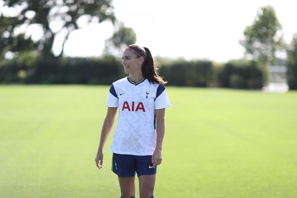 Ngoài tài năng ghi bàn đáng nể, Alex Morgan còn sở hữu gương mặt khả ái và hơn 9 triệu người theo dõi trên Instagram.