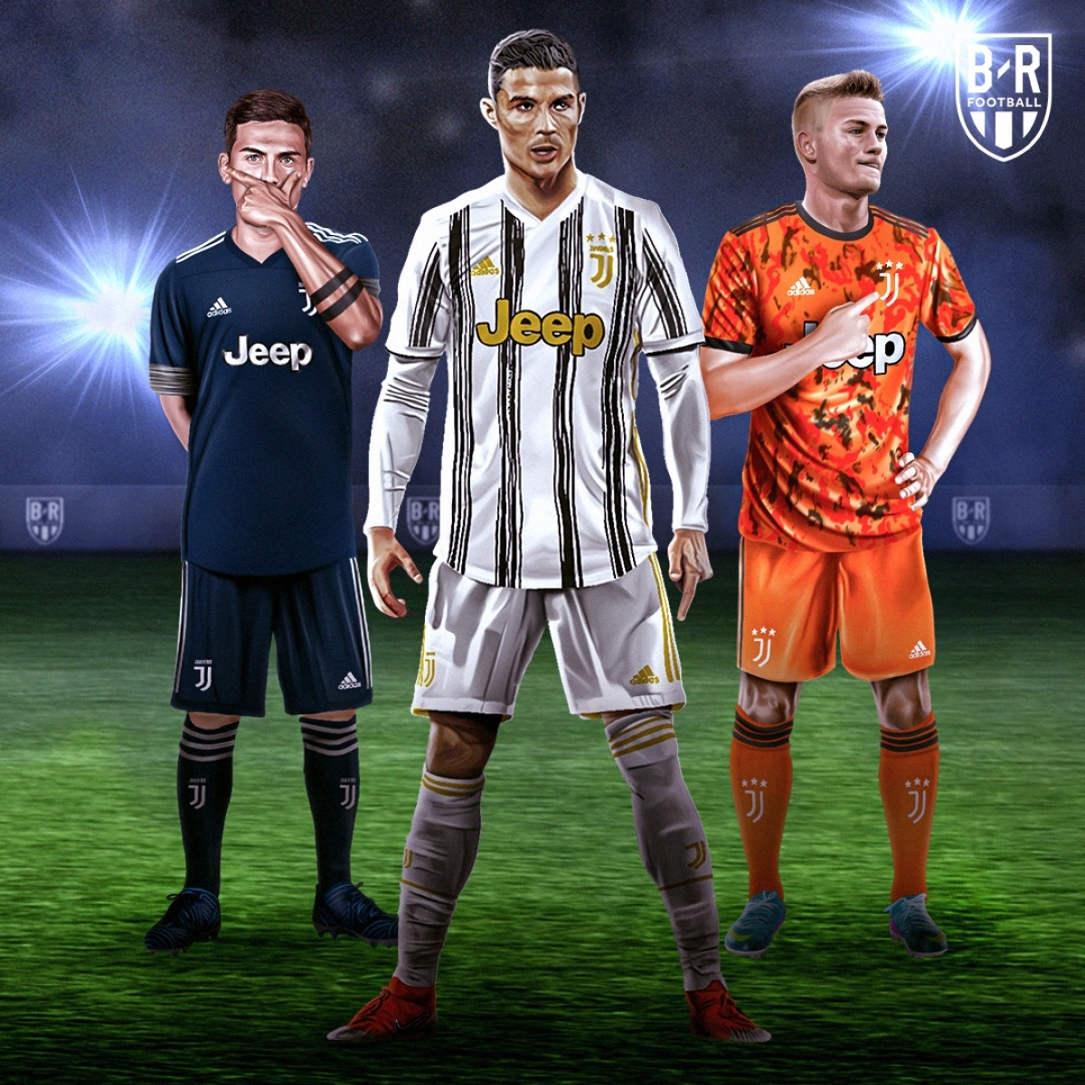 Ba mẫu trang phục của Juventus