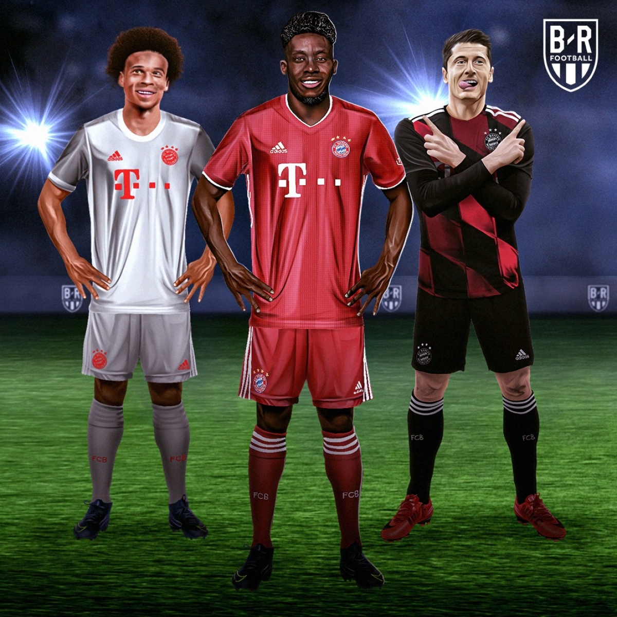 Ba mẫu trang phục của Bayern Munich