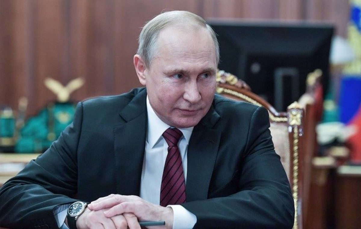 Tổng thống Nga Putin. Ảnh: TASS.