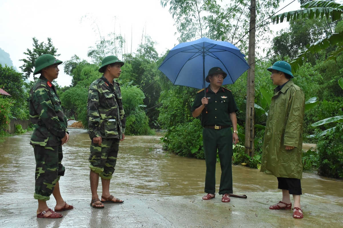 Các lực lượng tổ chức nhiều phương án ứng phó.