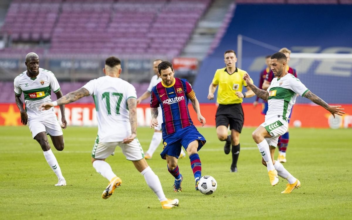 Ở trận đấu cuối cùng trong chuỗi trận chuẩn bị trước mùa giải mới, Barca đón tiếp Elche trong trận đấu tranh Cúp Joan Gamper.
