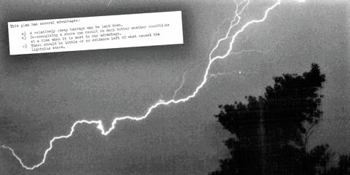 Sét đã được CIA quan tâm nghiên cứu làm vũ khí?; Nguồn: popularmechanics