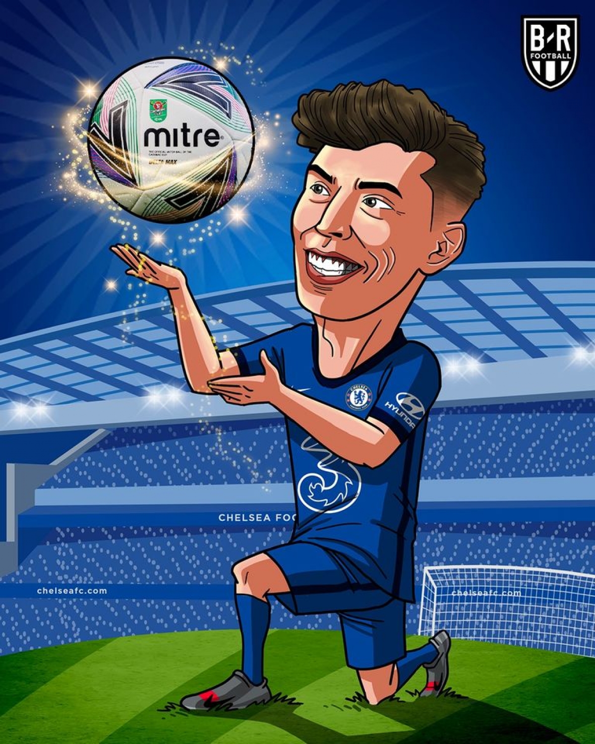 Kai Havertz tỏa sáng rực rỡ ở League Cup 2020/2021 giúp Chelsea thắng 6-0.
