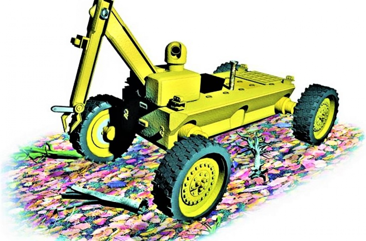 Robot ăn cỏ thuộc dự án EATR; Nguồn N&amp;T