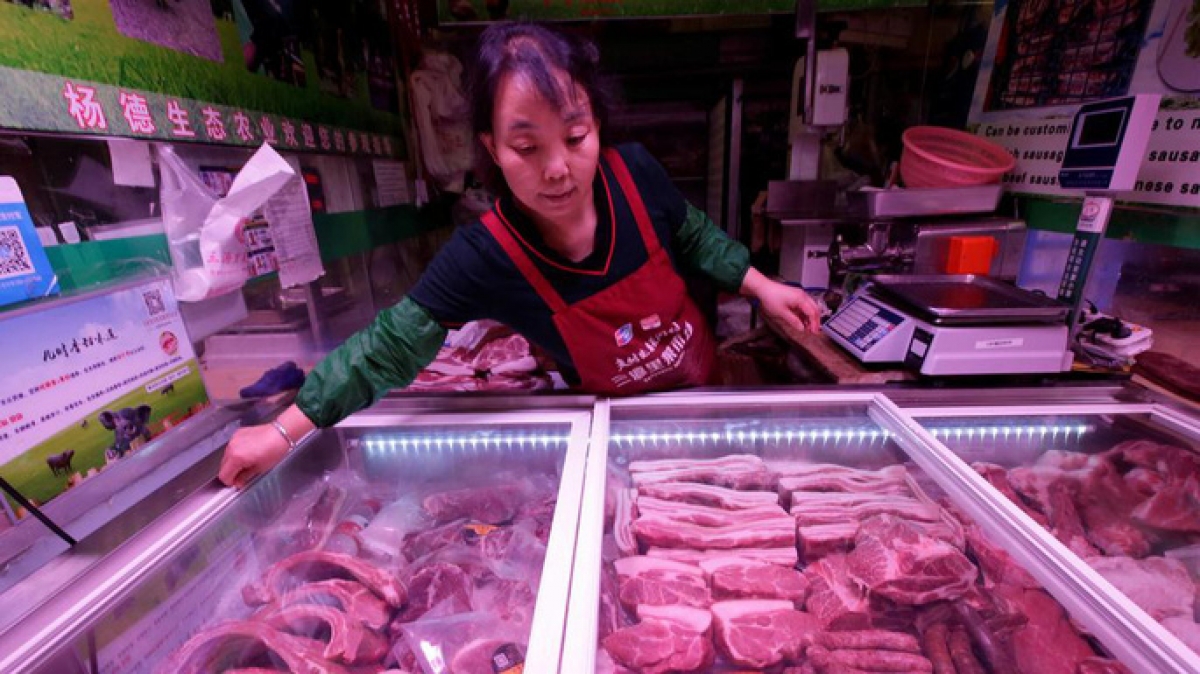 Trung Quốc dừng nhập khẩu thịt lợn của Đức trước nguy cơ dịch tả lợn. (Ảnh: Reuters)