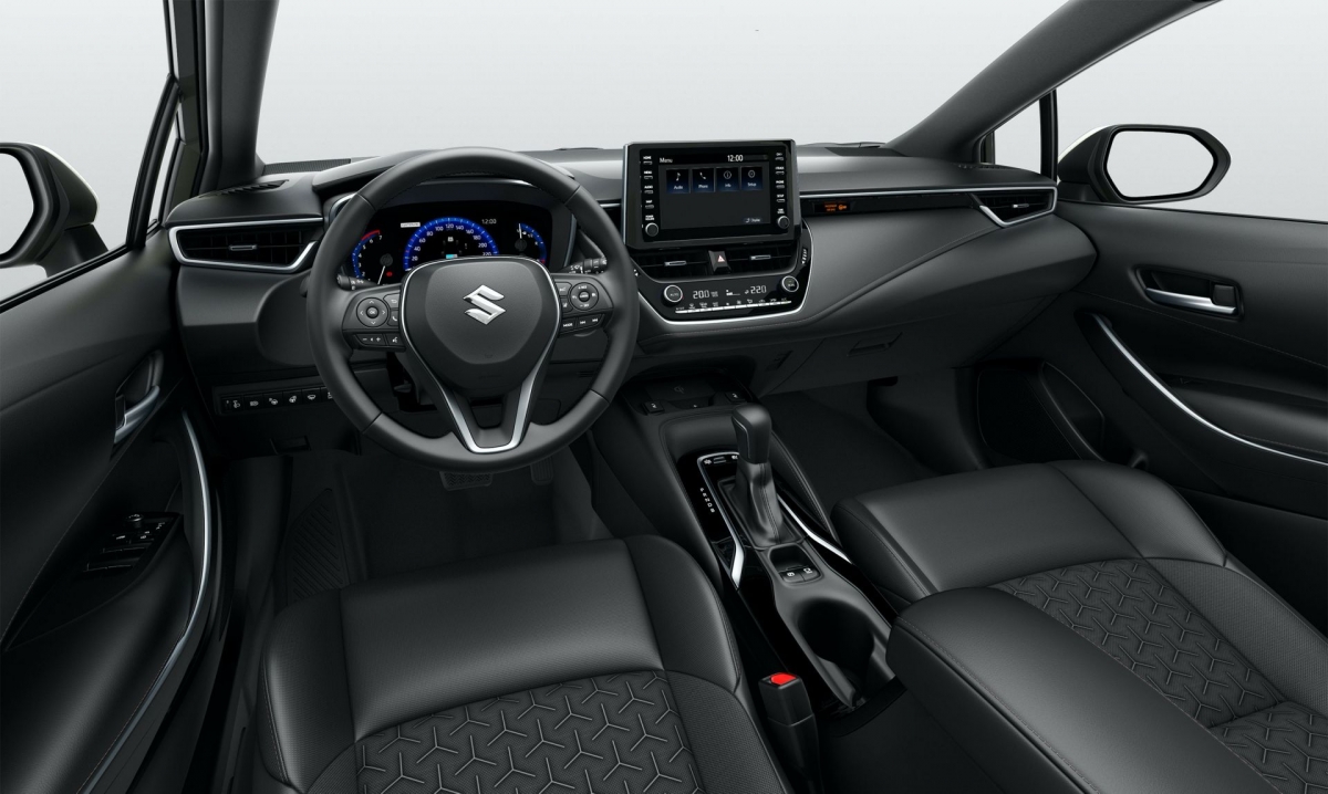 Swace tương tự một chiếc Toyota Corolla Touring Sports từ bên ngoài cho tới bên trong, ngoại trừ logo và cản trước.