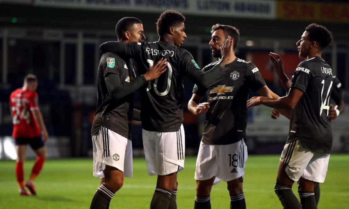 MU hạ gục Luton Town nhờ đẳng cấp của các ngôi sao. (Ảnh: Getty)