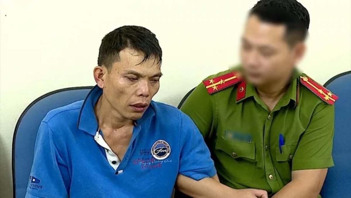 Hung thủ bị bắt sau hơn 8h lẩn trốn.