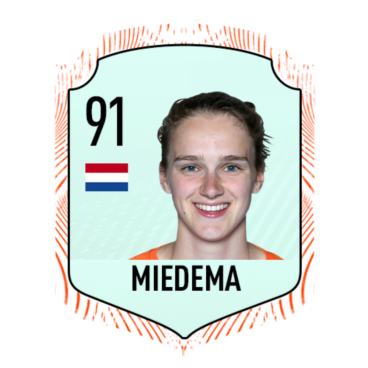 4. Vivianne Miedema (Hà Lan) | Chỉ số tổng 91