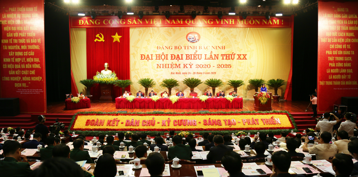 Phiên trù bị Đảng hội đại biểu Đảng bộ tỉnh Bắc Ninh lần thứ XX