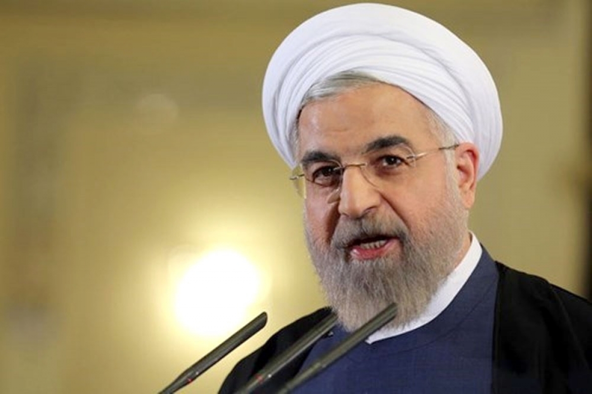 Tổng thống Iran Rouhani. Ảnh: Reuters.
