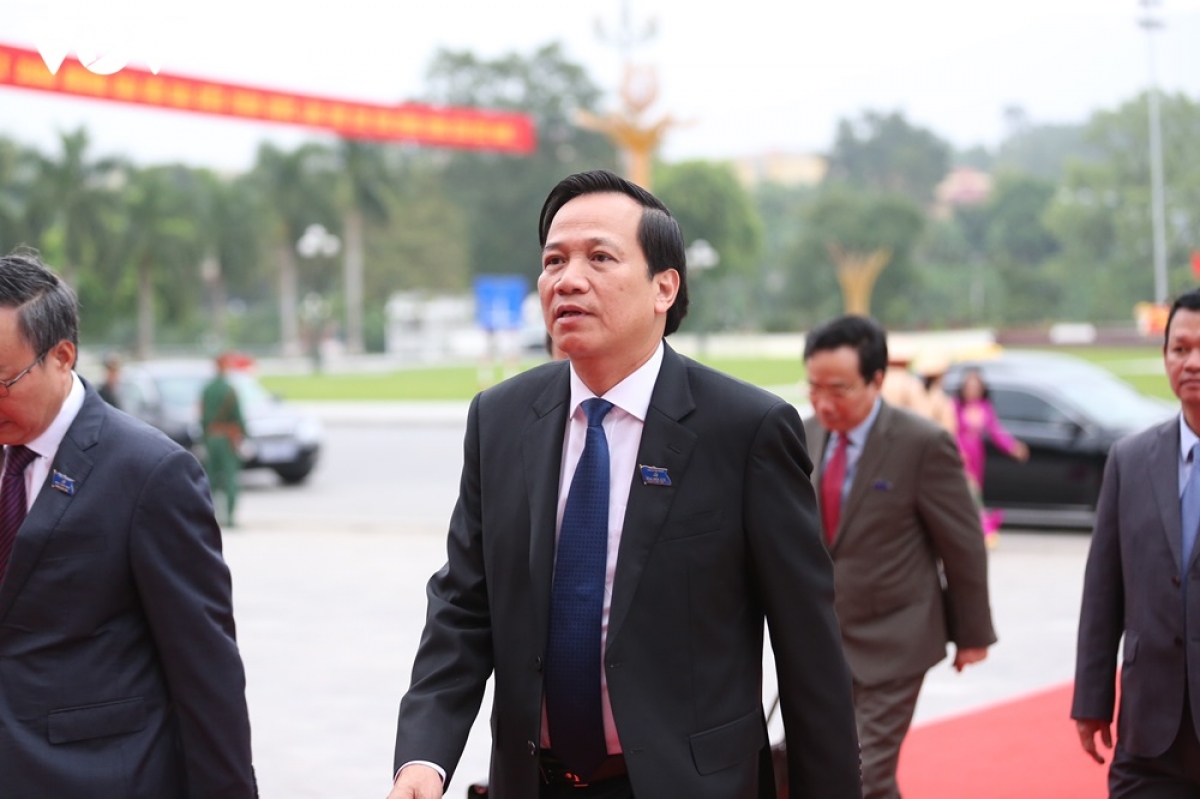 Bộ trưởng Bộ Lao động, Thương binh xã Xã hội Đào Ngọc Dung.