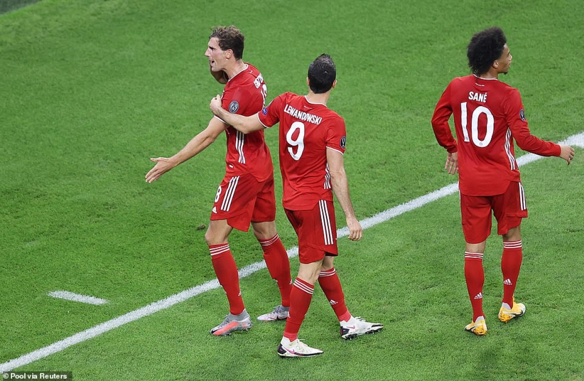Goretzka lập công sau pha phối hợp nhuần nhuyễn.
