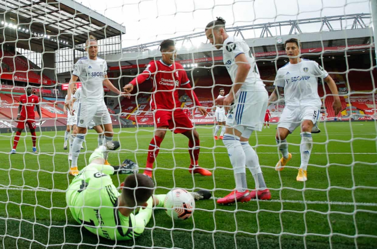 Liverpool tái lập thế dẫn bàn ở phút 20.