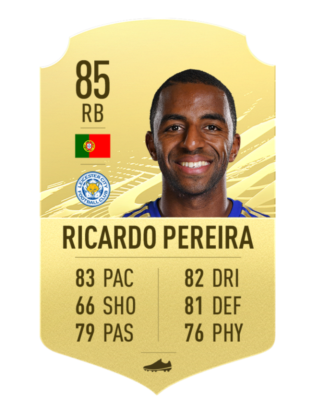 6. Ricardo Pereira (Leicester - Chỉ số chung 85)