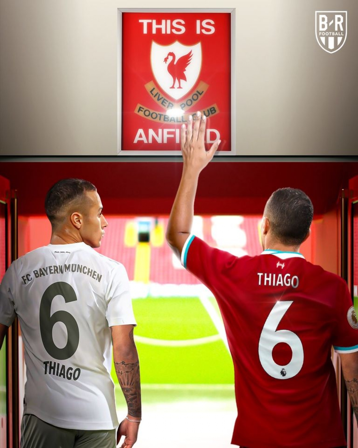 Thiago đã ở rất gần Liverpool (Ảnh: Bleacher Report).